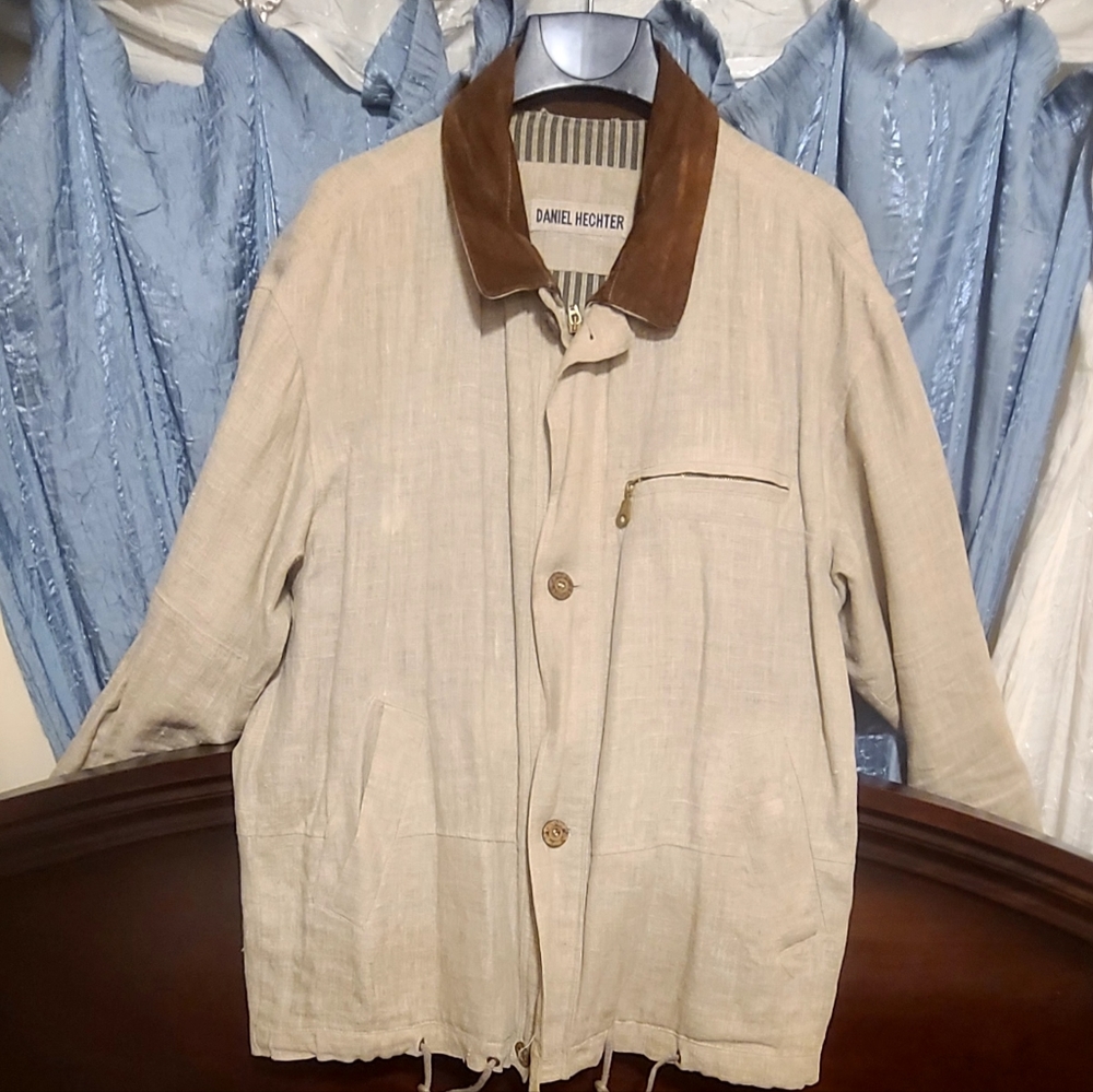 Daniel Hechter leinen jacket, coat